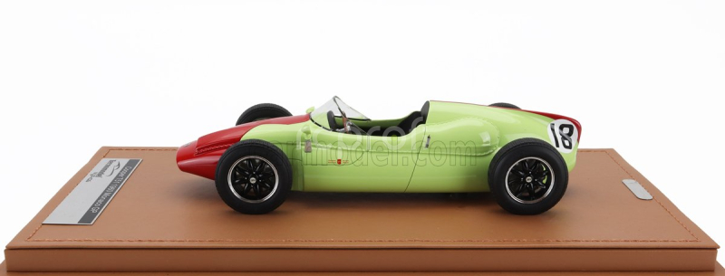 Tecnomodel Cooper F1  T51 N 18 Monaco Gp 1960 Tony Brooks 1:18 Světle Zelená Červená