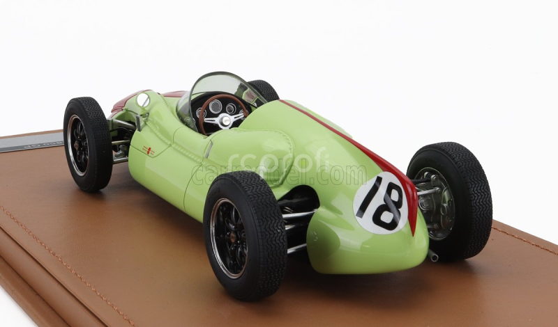 Tecnomodel Cooper F1  T51 N 18 Monaco Gp 1960 Tony Brooks 1:18 Světle Zelená Červená