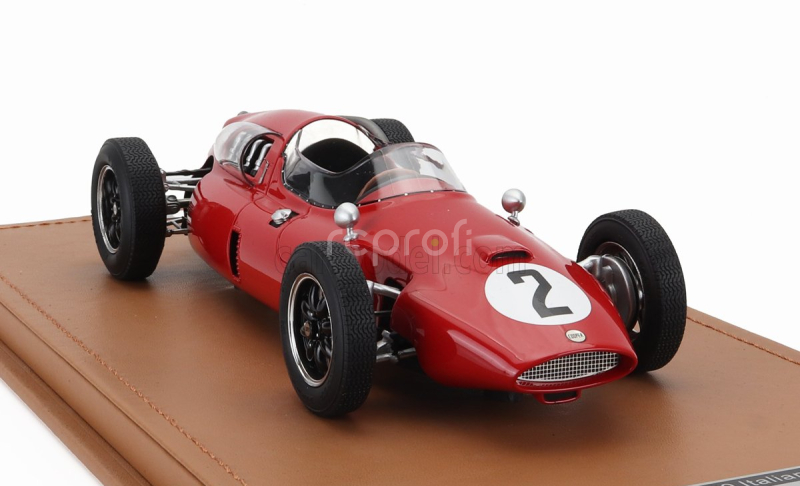 Tecnomodel Cooper F1  T51 N 2 Italy Gp 1960 Giulio Cabianca 1:18 Red