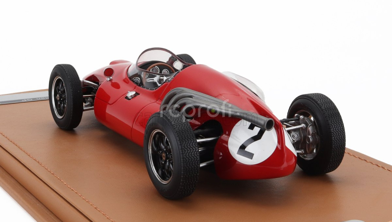 Tecnomodel Cooper F1  T51 N 2 Italy Gp 1960 Giulio Cabianca 1:18 Red