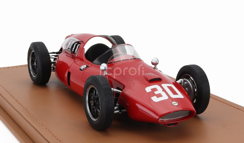 Tecnomodel Cooper F1  T51 N 30 French Gp 1960 Gino Munaron 1:18 Red