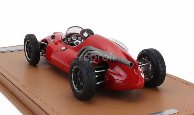 Tecnomodel Cooper F1  T51 N 30 French Gp 1960 Gino Munaron 1:18 Red