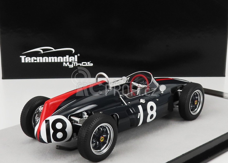 Tecnomodel Cooper F1  T53 N 18 German Gp 1961 J.surtees 1:18 Modrá Červená