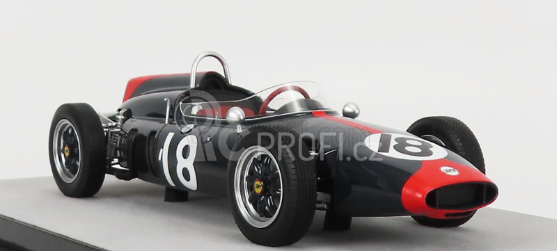Tecnomodel Cooper F1  T53 N 18 German Gp 1961 J.surtees 1:18 Modrá Červená