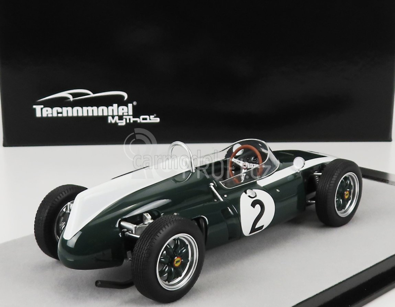Tecnomodel Cooper F1  T53 N 2 British Gp 1960 B.mclaren 1:18 Zelená