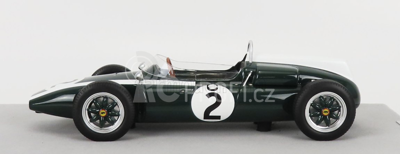 Tecnomodel Cooper F1  T53 N 2 British Gp 1960 B.mclaren 1:18 Zelená