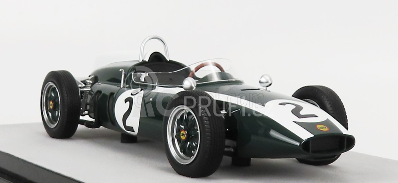 Tecnomodel Cooper F1  T53 N 2 British Gp 1960 B.mclaren 1:18 Zelená