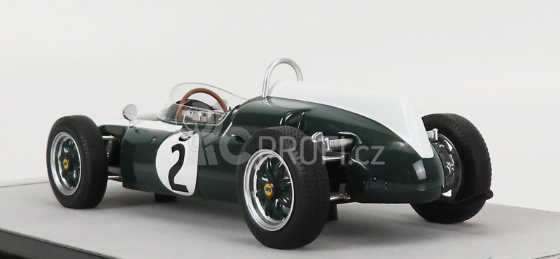 Tecnomodel Cooper F1  T53 N 2 British Gp 1960 B.mclaren 1:18 Zelená