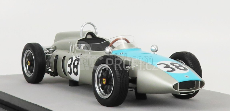 Tecnomodel Cooper F1  T53 N 38 German Gp 1961 B.collomb 1:18 Silver