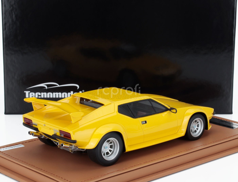 Tecnomodel De tomaso Pantera Gt5 1982 1:18 Žlutá