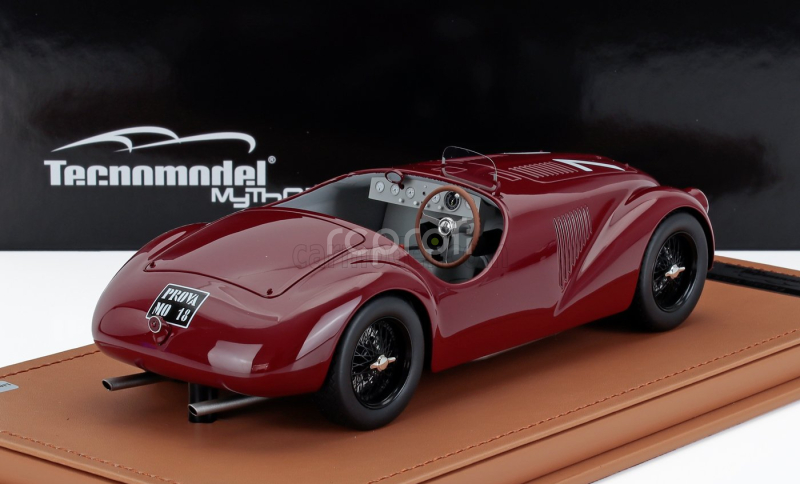 Tecnomodel Ferrari 125s Spider N 70 Circuito Di Livorno 1947 Tazio Nuvolari 1:18 Rosso Mugello - Červená