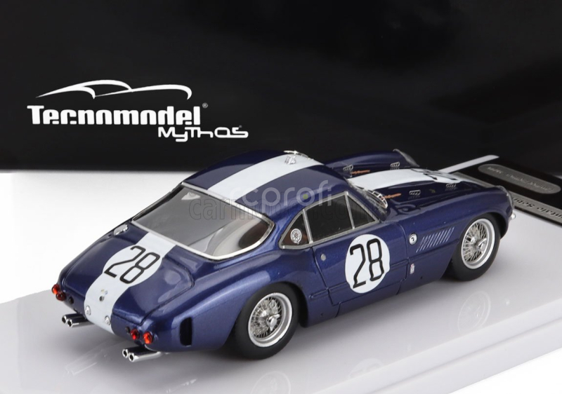 Tecnomodel Ferrari 250 Gt Sperimentale 3.0l V12 Team Bear N 28 12h Sebring 1962 Ed Hugus - George Reed 1:43 Modrá Bílá