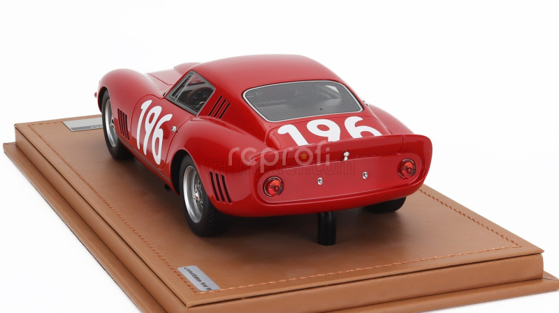 Tecnomodel Ferrari 275 Gtb/c Competizione N 196 Targa Florio 1965 G.biscaldi - B.deserti 1:18 Red