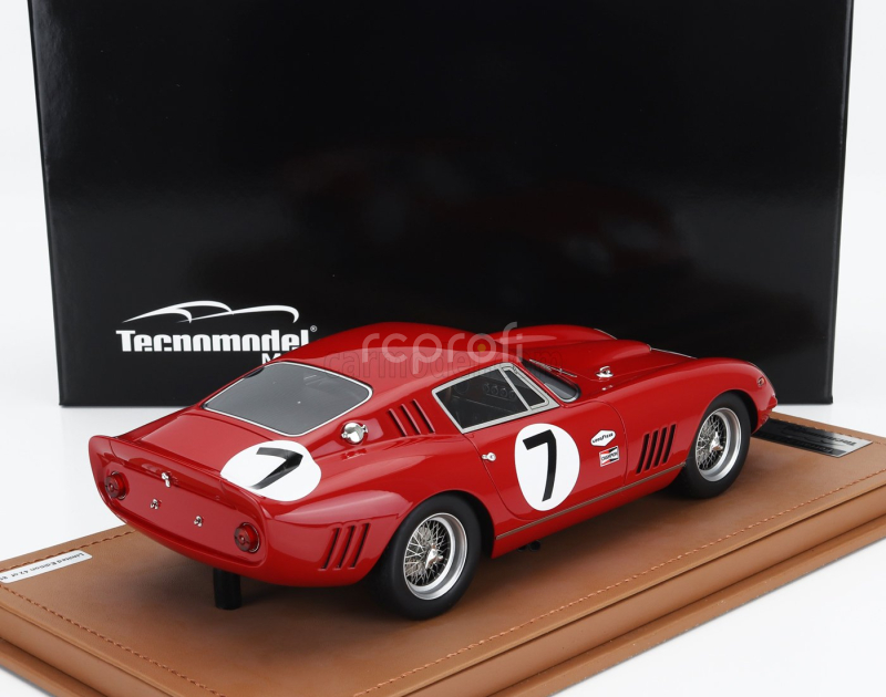 Tecnomodel Ferrari 275 Gtb/c Competizione N 7 Winner Nassau Tourist Trophy 1965 C.kolb 1:18 Red