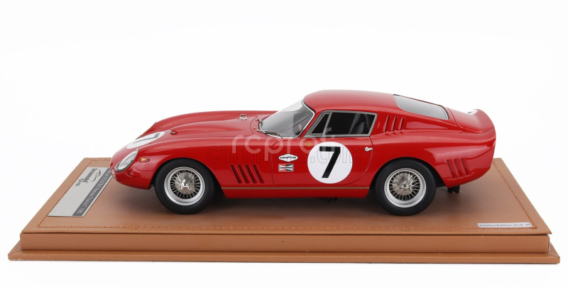 Tecnomodel Ferrari 275 Gtb/c Competizione N 7 Winner Nassau Tourist Trophy 1965 C.kolb 1:18 Red
