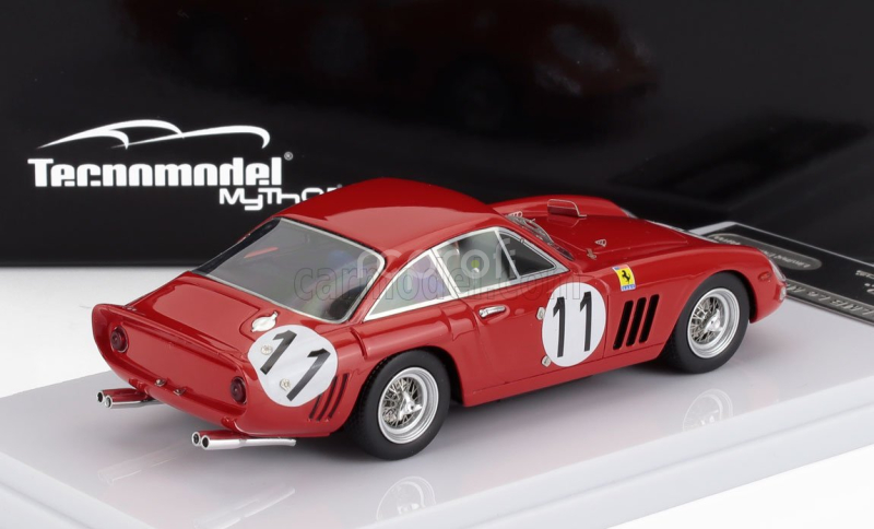 Tecnomodel Ferrari 330 Lmb 4.0l V12 Team North American Racing N.a.r.t. N 11 24h Le Mans 1963 Dan Gurney - Jim Hall 1:43 Red