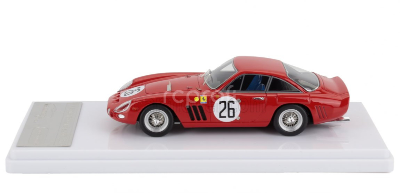 Tecnomodel Ferrari 330 Lmb 4.0l V12 Team North American Racing N.a.r.t. N 26 24h Le Mans 1963 Masten Gregory - David Piper 1:43 Red