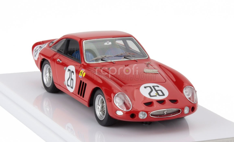 Tecnomodel Ferrari 330 Lmb 4.0l V12 Team North American Racing N.a.r.t. N 26 24h Le Mans 1963 Masten Gregory - David Piper 1:43 Red