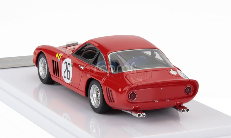 Tecnomodel Ferrari 330 Lmb 4.0l V12 Team North American Racing N.a.r.t. N 26 24h Le Mans 1963 Masten Gregory - David Piper 1:43 Red