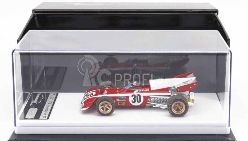 Tecnomodel Ferrari F1  312b2 N 30 Practice Belgium Gp 1972 C.regazzoni 1:43 Červená Bílá