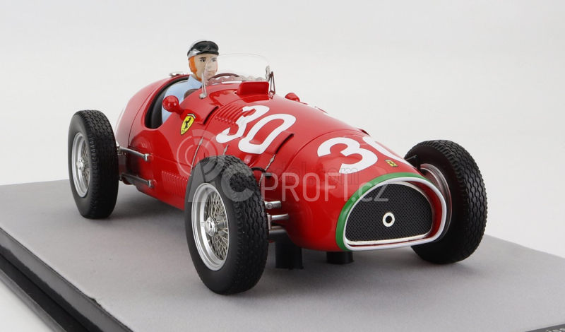 Tecnomodel Ferrari F1  500 F2 N 30 Winner Swiss Gp (with Pilot Figure) 1952 Piero Taruffi 1:18 Red