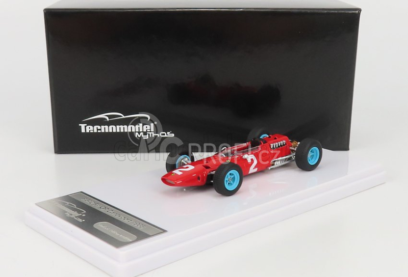 Tecnomodel Ferrari F1  512 N 2 Circuit Of Zandvoort Gp 1965 J.surtees 1:43 Red