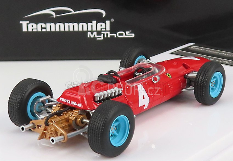 Tecnomodel Ferrari F1  512 N 4 Italy Gp 1965 Lorenzo Bandini 1:43 Red