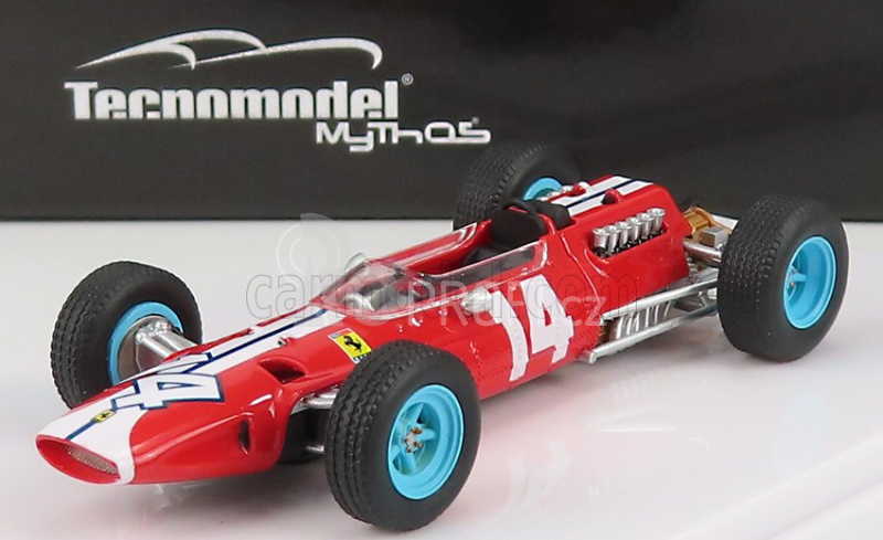 Tecnomodel Ferrari F1  512 Team Nart N 14 Usa Gp 1965 Pedro Rodriguez 1:43 Red