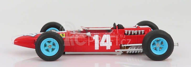 Tecnomodel Ferrari F1  512 Team Nart N 14 Usa Gp 1965 Pedro Rodriguez 1:43 Red