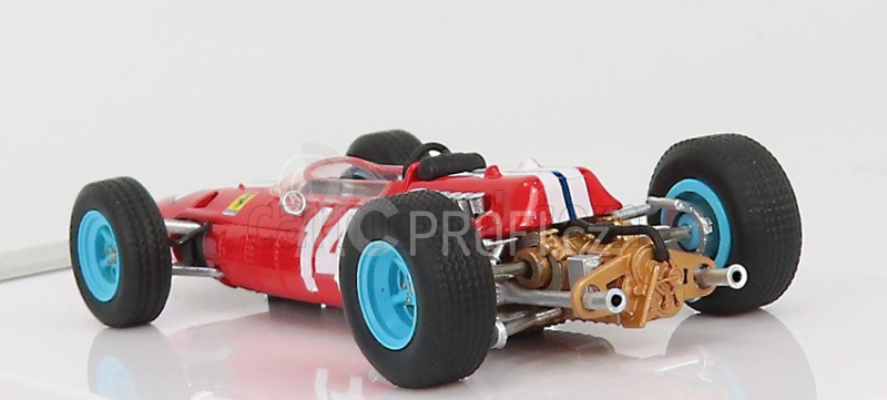 Tecnomodel Ferrari F1  512 Team Nart N 14 Usa Gp 1965 Pedro Rodriguez 1:43 Red