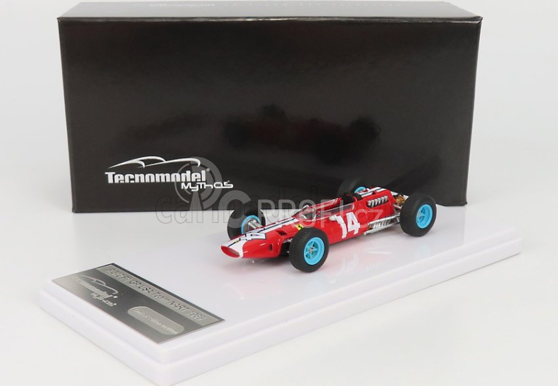 Tecnomodel Ferrari F1  512 Team Nart N 14 Usa Gp 1965 Pedro Rodriguez 1:43 Red