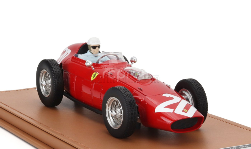 Tecnomodel Ferrari F1  Dino 246/256 Team Scuderia Ferrari N 20 Winner Monza Italy Gp (with Pilot Figure) 1960 Philip Hill 1:18 Red