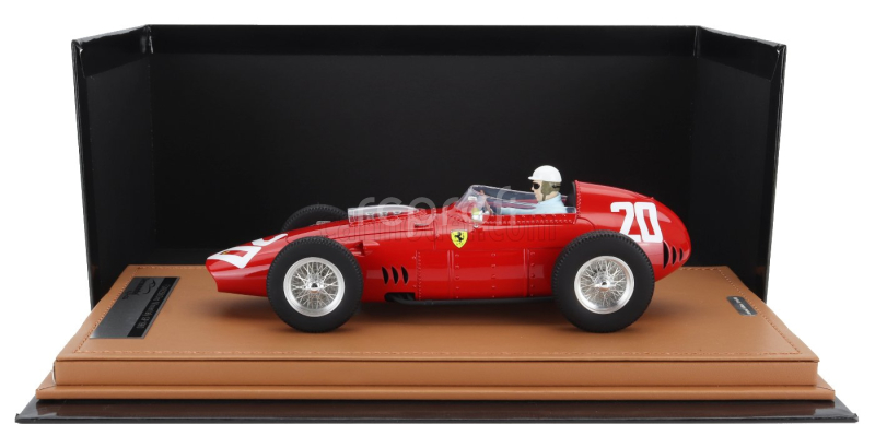 Tecnomodel Ferrari F1  Dino 246/256 Team Scuderia Ferrari N 20 Winner Monza Italy Gp (with Pilot Figure) 1960 Philip Hill 1:18 Red