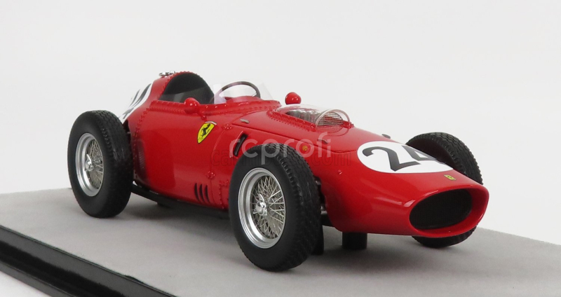 Tecnomodel Ferrari F1  Dino 246/256 Team Scuderia Ferrari N 24 Winner Reims Gp 1959 Tony Brooks 1:18 Red