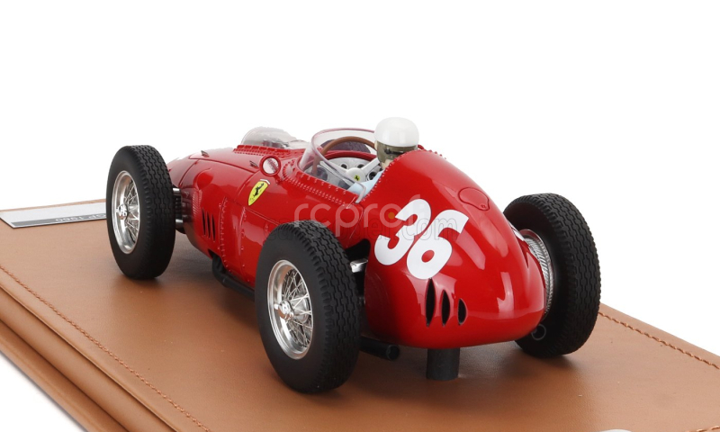 Tecnomodel Ferrari F1  Dino 246/256 Team Scuderia Ferrari N 36 Monaco Gp (with Pilot Figure) 1960 Philip Hill 1:18 Red