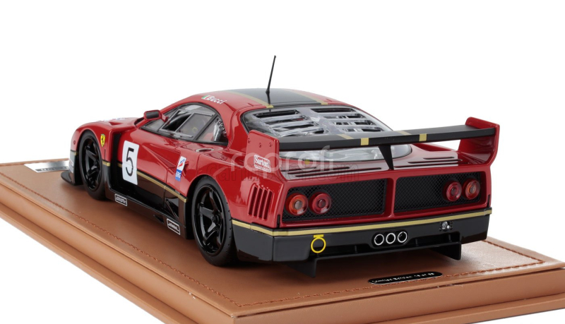 Tecnomodel Ferrari F40 Lm N 5 Rendering Version 1996 Stefano Bucci - Con Vetrina - With Showcase 1:18 Červená Černá