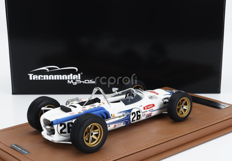 Tecnomodel Lola T90 N 26 Indianapolis Indy 500 1966 Rodger Ward 1:18 Bílá Modrá