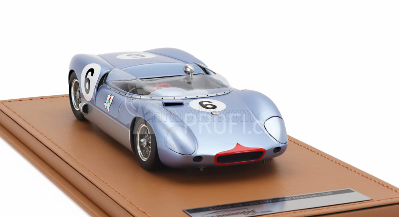 Tecnomodel Lotus 19 N 6 Winner Nassau 1962 Innes Ireland 1:18 Světle Modrá Met Stříbrná