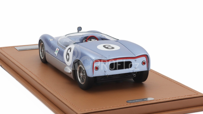 Tecnomodel Lotus 19 N 6 Winner Nassau 1962 Innes Ireland 1:18 Světle Modrá Met Stříbrná