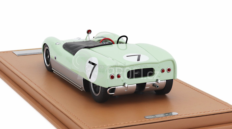 Tecnomodel Lotus 19 N 7 Winner Usac Road Racing Championship Laguna Seca 1961 Stirling Moss 1:18 Světle Zelená Stříbrná