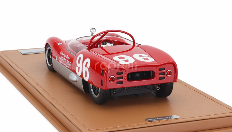 Tecnomodel Lotus 19 N 96 Winner 3h Daytona 1962 Dan Gurney 1:18 Červená Stříbrná