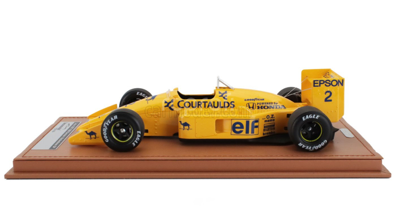 Tecnomodel Lotus F1  100t Team Camel Honda N 2 Hockenheim German Gp 1988 Satoru Nakajima 1:18 Žlutá
