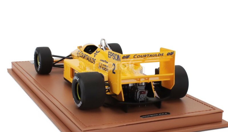Tecnomodel Lotus F1  100t Team Camel Honda N 2 Hockenheim German Gp 1988 Satoru Nakajima 1:18 Žlutá