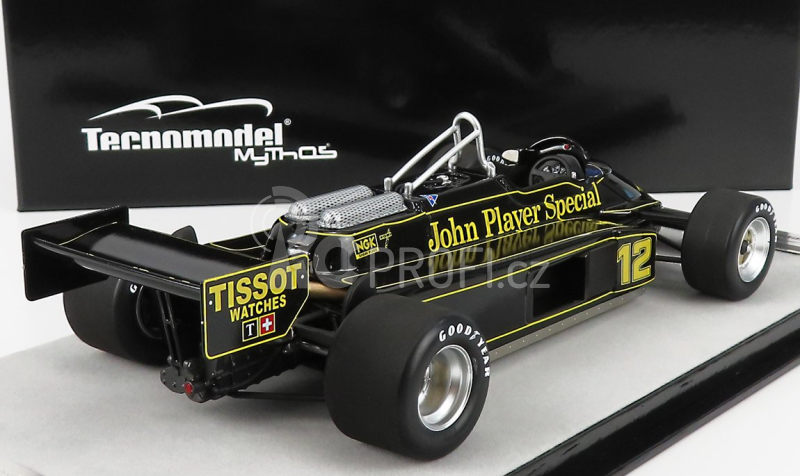 Tecnomodel Lotus F1  87 N 12 Las Vegas Gp 1981 N.mansell 1:18 Black