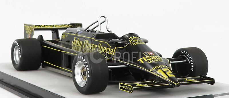 Tecnomodel Lotus F1  87 N 12 Las Vegas Gp 1981 N.mansell 1:18 Black