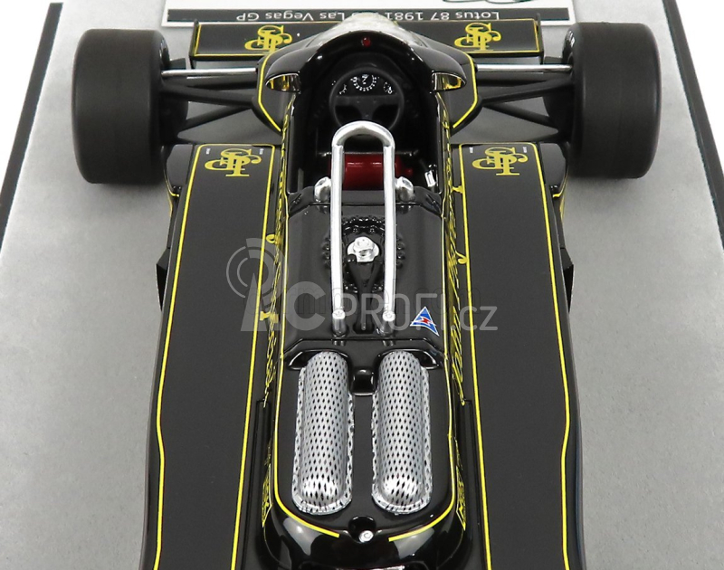 Tecnomodel Lotus F1  87 N 12 Las Vegas Gp 1981 N.mansell 1:18 Black