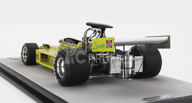 Tecnomodel March F1  731 Ford N 27 Sweden Gp 1973 Reine Wisell 1:18 Žlutá