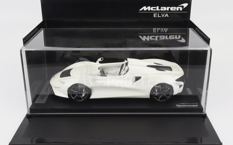 Tecnomodel Mclaren Elva 2020 1:18 Pearl White