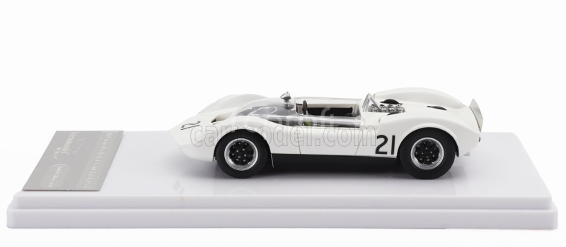 Tecnomodel Mclaren Elva Mark 1 N 21 Guards Trophy Brand Hatch 1965 G.hill 1:43 Bílá