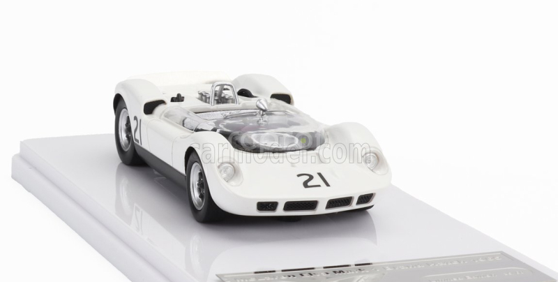 Tecnomodel Mclaren Elva Mark 1 N 21 Guards Trophy Brand Hatch 1965 G.hill 1:43 Bílá